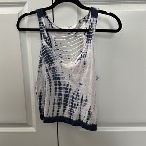 aeropostale cut out back tank